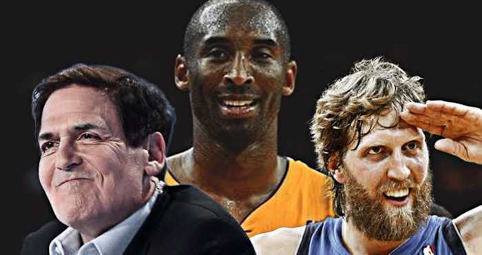 Mark-Cuban-Dirk-Nowitzki-on-hand-to-witness-AAC-tribute-violations-for-Kobe-Bryant-1200x900